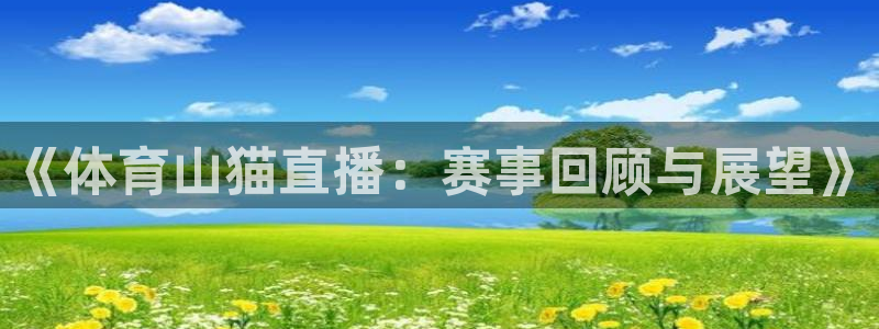 我要看鲨鱼直播：《体育山猫直播：赛事回顾与展望》